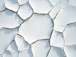 White cracked surface texture