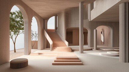 Subtle textured paper background with warm neutral tones and soft organic strokes.