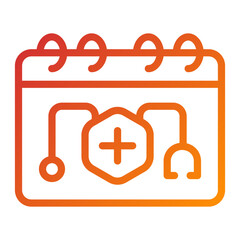 Vector Design Medical Appointment Icon Style