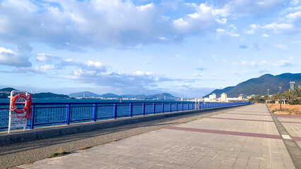 大里海岸緑地の風景