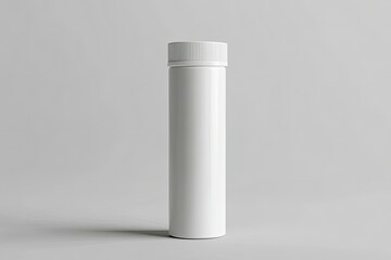 Vibrant Color Visual of Plastic White Tube for Soluble Vitamins