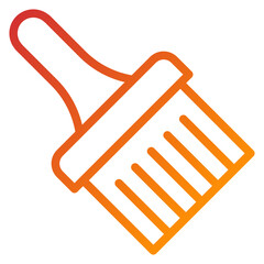 Basting Brush Icon Style
