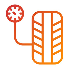 Tyre Pressure Icon Style