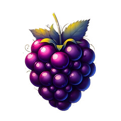 Fresh Blackberry PNG &ndash; High-Quality Transparent Image for Food and Beverage Design