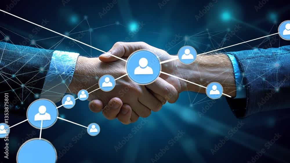 Poster pros do a digital handshake for collaboration generative ai