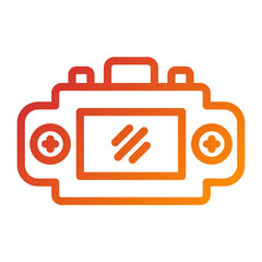 Game Console Icon Style
