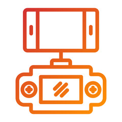 Mobile Game Console Icon Style