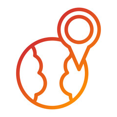 World Location Icon Style