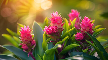 Obraz premium Breathtaking Beauty of the Rare WJ Plant: A Deep Dive into Nature's Artistic Diversity and Vibrant Bloom Elegance