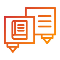 Library Chat Icon Style