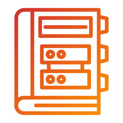Library Database Icon Style