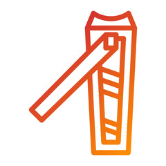 Nail Clipper Icon Style
