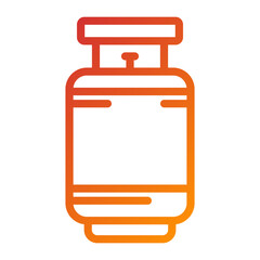 Gas Cylinders Icon Style