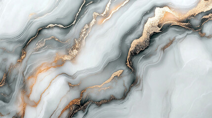 Tekstura białego marmuru z błękitnym odcieniem, tło dla projektu generative ai 