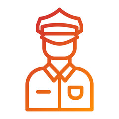 Policeman Icon Style