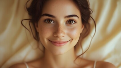 Portrait of a Young Woman smiling