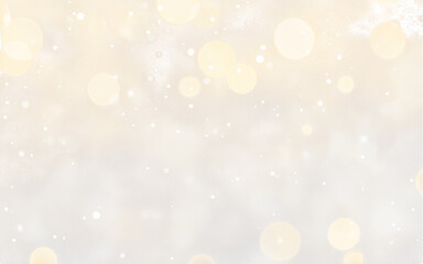 PNG Glittering golden bokeh lights background