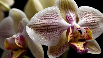 Close-Up of an Orchid's Central Column