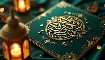 Eid Mubarak party invitation card