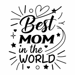 Whimsical Mother’s Day Quote Design – Digital Print