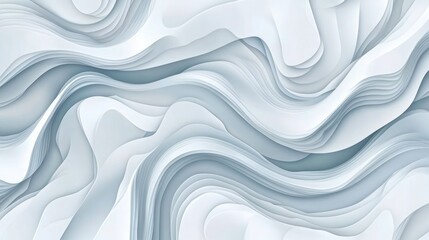 Abstract wavy layered design background