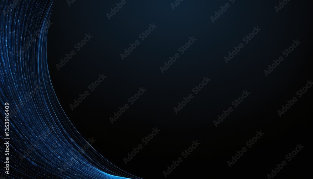 Poster abstract flowing lines background design 2