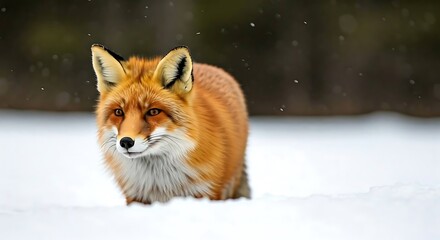 Fototapeta premium Red fox vulpes