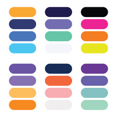 Obraz premium Abstract color palette Color swatches 