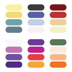 Obraz premium Abstract color palette Color swatches