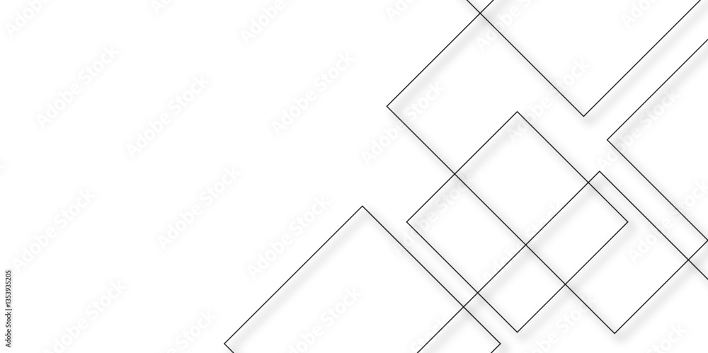 Poster abstract industrial design random lines black on white background.geometric seamless minimalist patt