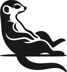 meerkat vector silhouette