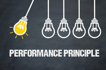 Fototapeta premium Performance Principle 