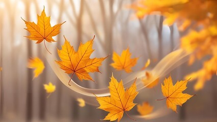 autumn leaves background
