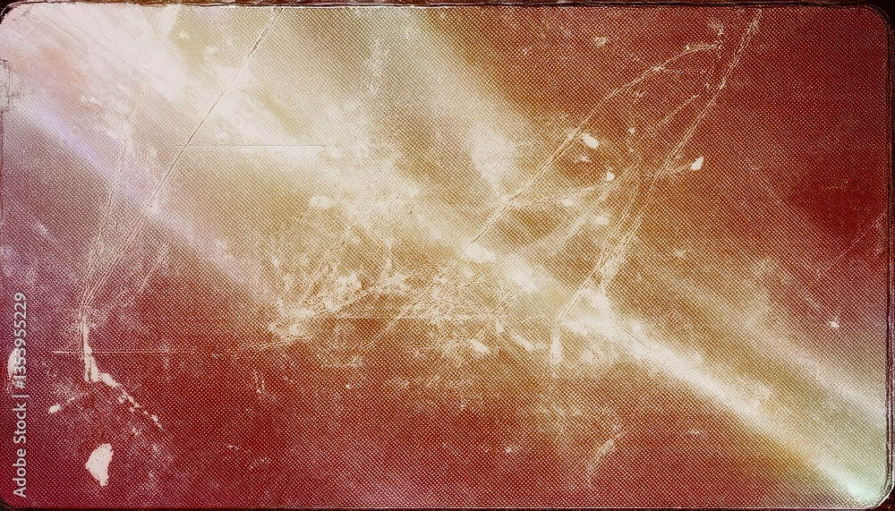 Poster grunge scratched vintage leather texture with faded gradient, aged distressed background for retro d