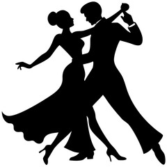 dancing couple