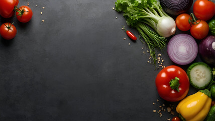 tomatoes and vegetables