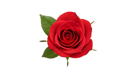Fototapeta premium Red Rose PNG