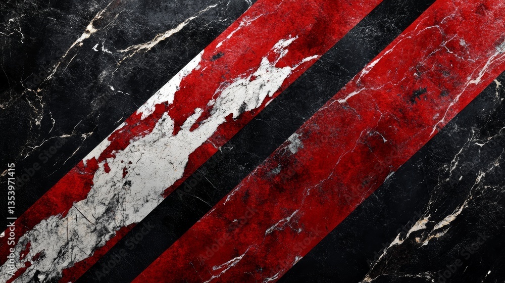 Poster abstract textural composition featuring stark contrasts and diagonal elements design