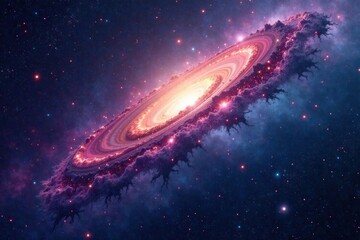 Fototapeta premium Deep Space with Nebulae and Stars, cosmos, astronomy