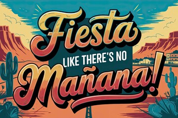 Naklejka premium Celebrate Cinco de Mayo with vibrant colors and lively music at a traditional fiesta