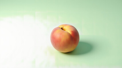 peach on the table 