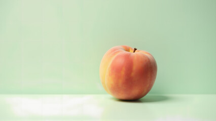 peach on the table 