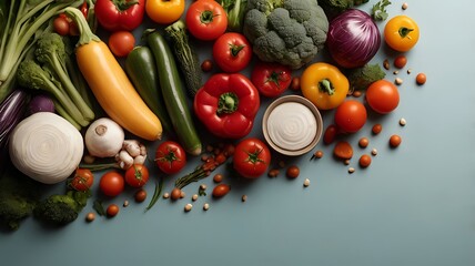 vegetables and fruits