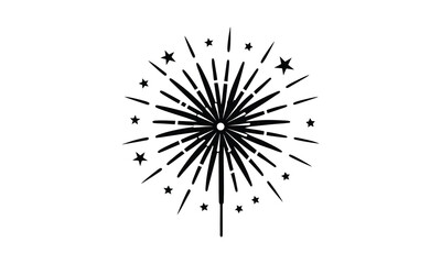 Obraz premium Fireworks Star Burst Celebration Sparkle