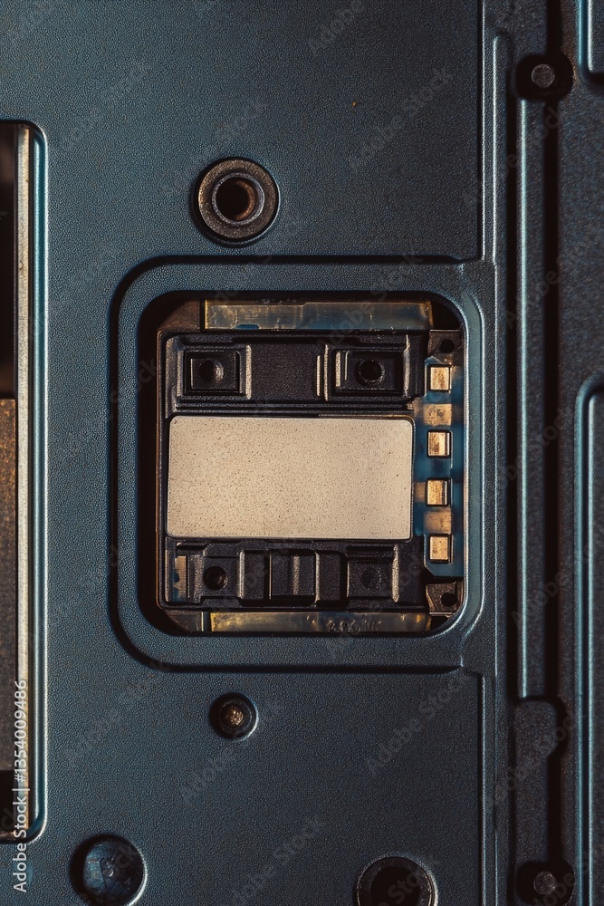 Poster a close up of a cell phone's screen showing icons and apps