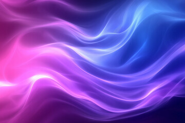 Obraz premium Digital Watercolor Gradient Background in Deep Purple to Blue with Marble Texture