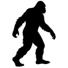 Bigfoot silhouette