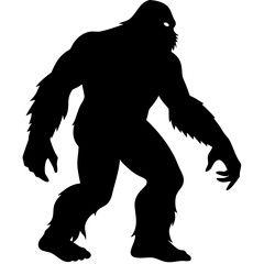 Bigfoot silhouette