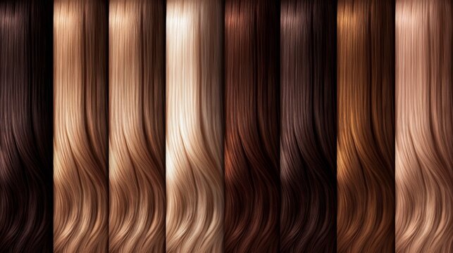 An overview of hair extension quality and styling options.