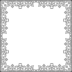 Vintage ornamental frame and border design.